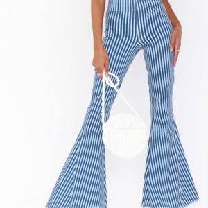 Show Me Your MuMu Blue and White Pants